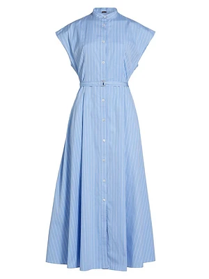 Dejeuner Poplin Belted Shirtdress