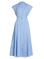 Dejeuner Poplin Belted Shirtdress