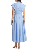 Dejeuner Poplin Belted Shirtdress