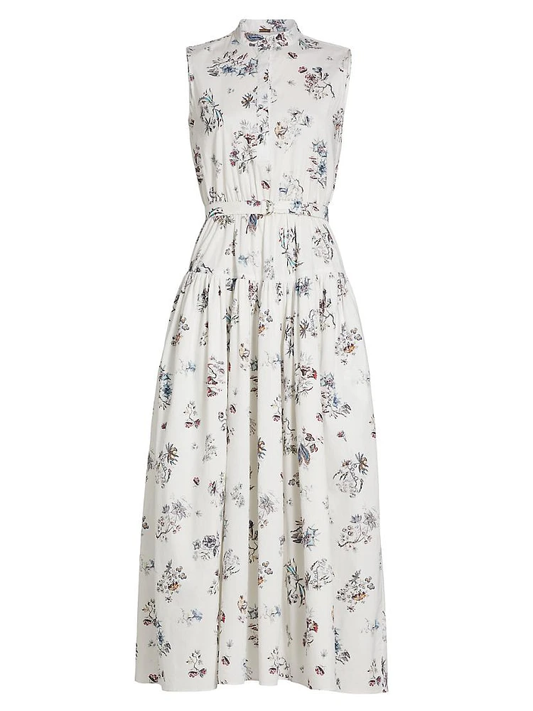Floral Tiered Maxi Dress