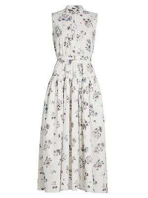 Floral Tiered Maxi Dress