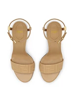 Delfina 95MM Leather Sandals