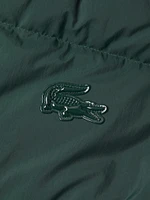 Removable Hood Puffer Logo Jacket