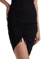 Mita Ruched Cover-Up Skirt