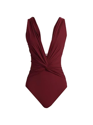 Almea Twist One-Piece Swimsuit