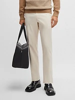 Slim-Fit Trousers in Stretch Cotton