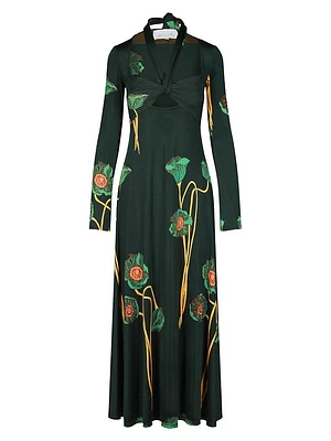 Paisaje Lejano Maxi Dress