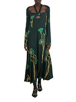 Paisaje Lejano Maxi Dress