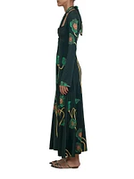 Paisaje Lejano Maxi Dress