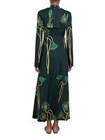 Paisaje Lejano Maxi Dress