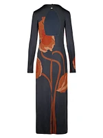 Colourful Allegory Maxi Dress