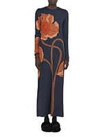 Colourful Allegory Maxi Dress