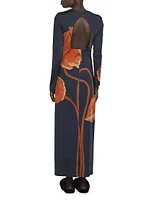 Colourful Allegory Maxi Dress