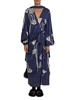 Spiritual Connections Wrap Dress