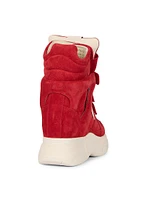 Balskee-GD 40MM Suede Wedge Sneakers