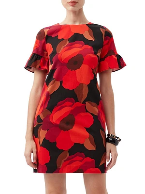 Darling Floral Shift Dress