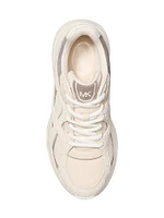Leo Suede & Mesh Sneakers