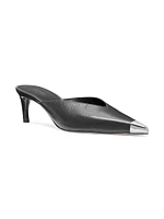 Kasia 60MM Leather Mules