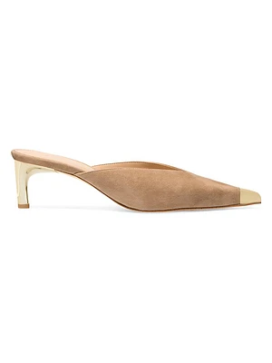 Kasia 60MM Suede Mules