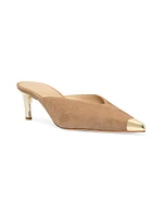 Kasia 60MM Suede Mules