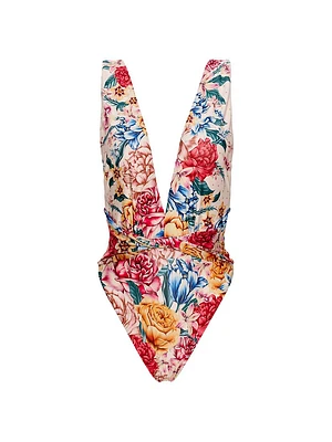 Riveria Radiance Ellis Floral One-Piece Swimsuit