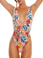 Riveria Radiance Ellis Floral One-Piece Swimsuit