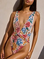 Riveria Radiance Ellis Floral One-Piece Swimsuit