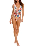 Riveria Radiance Ellis Floral One-Piece Swimsuit