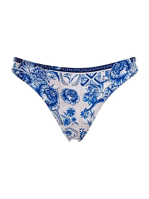 Riveria Radiance Ilu Azure Floral Bikini Bottom