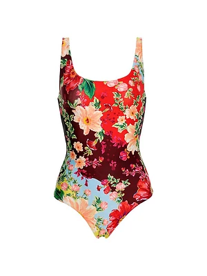 Riveria Radiance Koraline Dawn Floral One-Piece Swimsuit