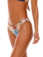 Riveria Radiance Ilu Blush Floral Bikini Bottom