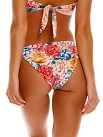 Riveria Radiance Ilu Blush Floral Bikini Bottom