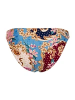 Riveria Radiance Ilu Blush Floral Bikini Bottom