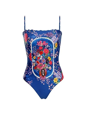 Riveria Radiance Miller Vessel Floral One-Piece Swimsuit
