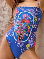 Riveria Radiance Miller Vessel Floral One-Piece Swimsuit