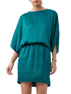 Manhattan Hammered Satin Dress