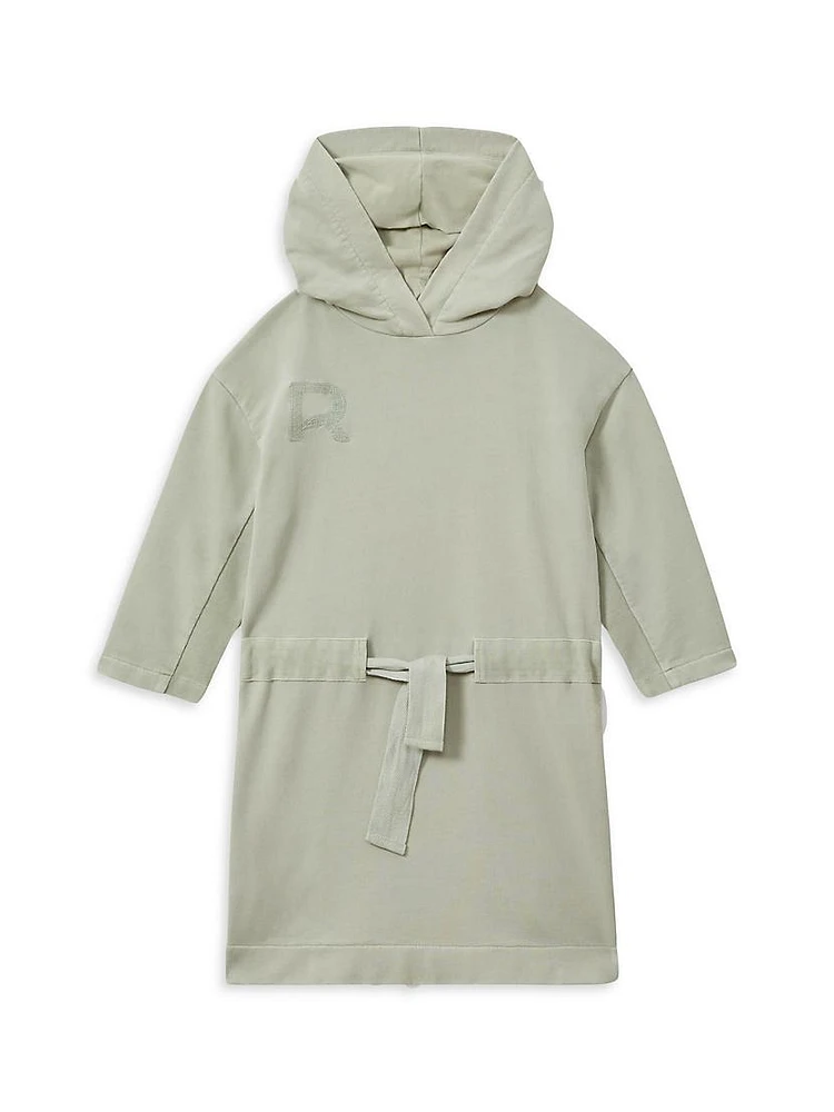 Little Girl's & Hooded Sweatshirt Dress