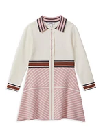 Little Girl's & Zana Knit Long-Sleeve Dress