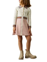 Little Girl's & Zana Knit Long-Sleeve Dress