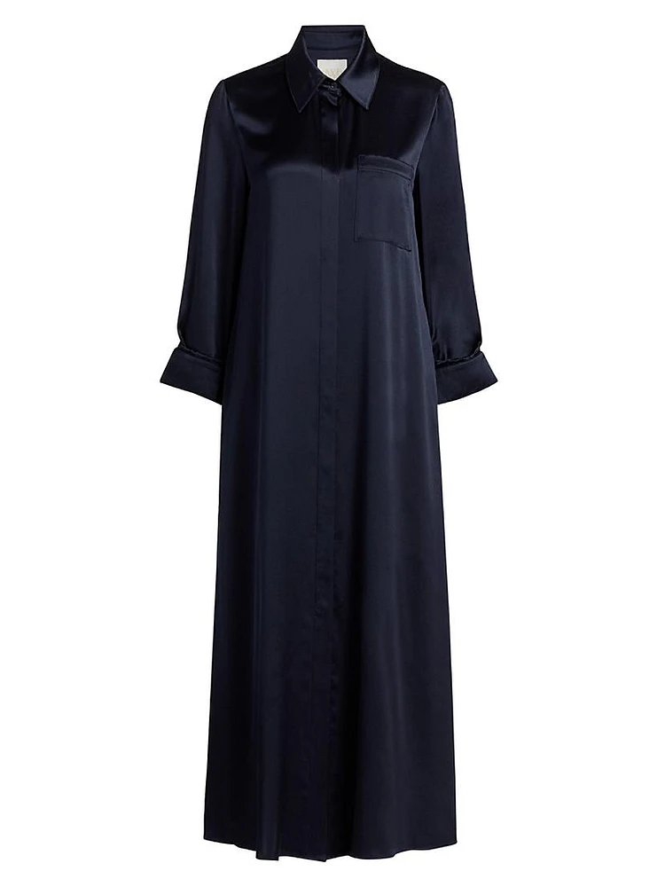 Jennys Silk Shirt Gown