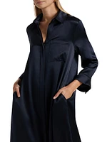 Jennys Silk Shirt Gown