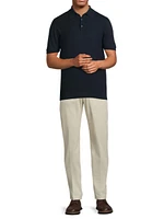 Diamond Weave Polo Shirt