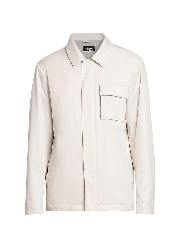 Nylon Woven Overshirt