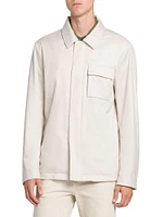 Nylon Woven Overshirt
