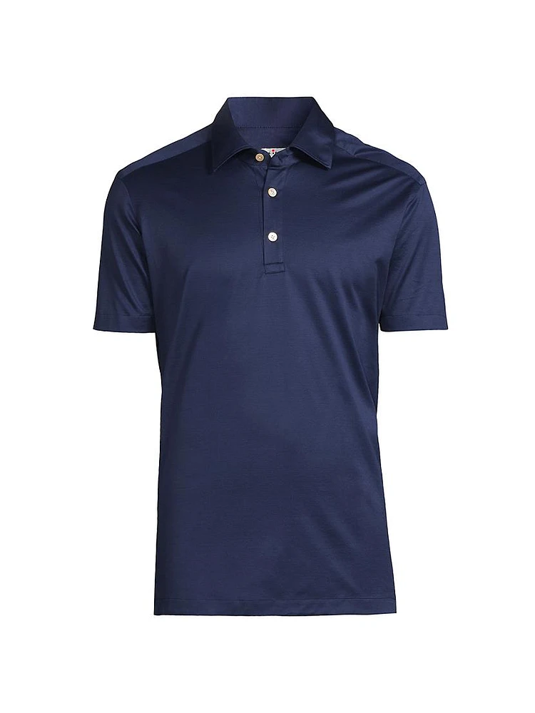 Cotton Jersey Polo Shirt