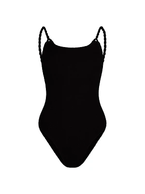 Camille Textured One-Piece Swimsuit