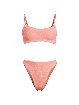 Phoebe Textured Scoop Bikini