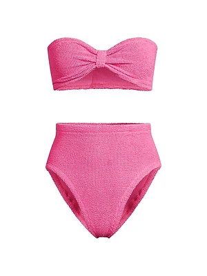 Ruby Textured Bandeau Bikini