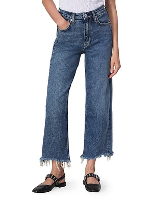 Andi Denim Crop Wide-Leg Jeans