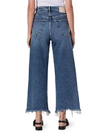 Andi Denim Crop Wide-Leg Jeans